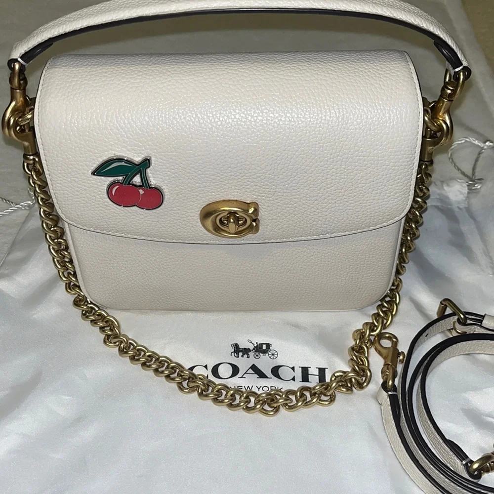Coach custom Cherry cassie 19 crossbody retail not outlet - Picture 2 of 9